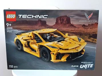Lego - Technic - 42205 - Lego Technic - Chevrolet Corvette, Nieuw