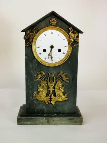 Pendule - L. Simon - Marmer, Brons - 1850-1900