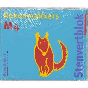 Stenvertblok - Rekenmakkers set 5 ex M4 Leerlingenboek 97890, Verzenden, Nieuw