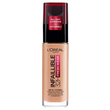 LOreal Paris - Infaillible 32H Fresh Wear Foundation - 130, Ophalen of Verzenden, Nieuw, Gehele gezicht, Make-up