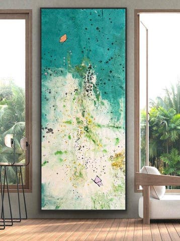 Rozi Dreams - Magia en bosque verde XXL, Antiek en Kunst
