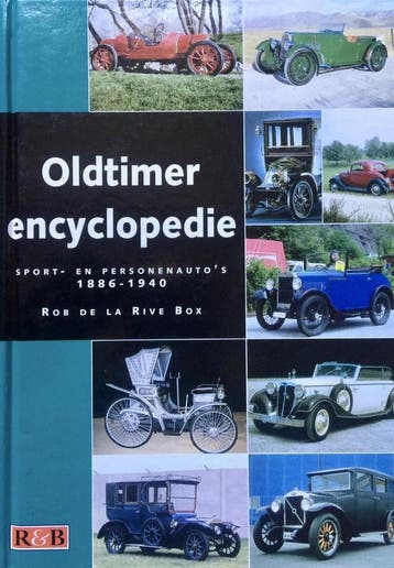 Oldtimer encyclopedie. Sport- en personenautos 1886-1940, Verzenden, Gelezen, R. de la Rive Box
