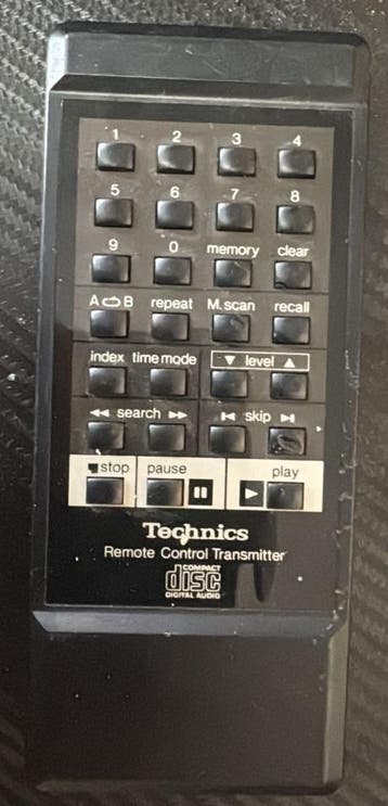 Afstandsbediening Technics eur64556 sl-p420, Ophalen of Verzenden, Nieuw, Origineel