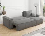 Slaapbank / Hoekbank v.a. €449 - Slaapfunctie + Opbergruimte, Overige maten, 200 cm, Nieuw, Tweepersoons