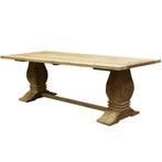 Geneva old dining tuintafel 240x100xH77,5 cm teak, Ophalen of Verzenden, Nieuw, Teakhout