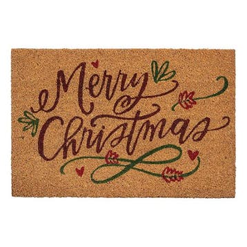 Kerst deurmat | Mica Decorations | 60 x 40 cm, Tuin en Terras, Verzenden, Nieuw