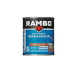 Rambo Pantserbeits Deur & Kozijn Transparant Hoogglans -..., Ophalen of Verzenden, Nieuw, Overige kleuren, Beits