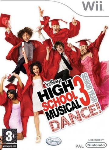 Disney High School Musical 3 Senior Year Dance! (Wii Games), Ophalen of Verzenden, Zo goed als nieuw