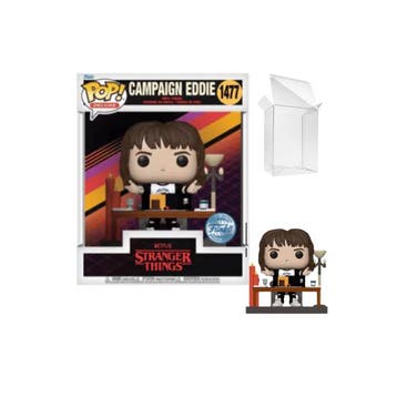 Funko Pop! Deluxe:  Stranger Things - Campaign Eddie, Verzenden, Nieuw