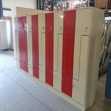 20-deurs Oostwoud ruimte besparende Z-lockerkast - 195x300x5, Ophalen of Verzenden, Nieuw