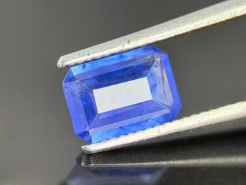 Zonder minimumprijs Blauw Saffier - 0.97 ct - Gem Report, Nieuw