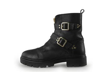 Sub55 Enkellaarzen Meisjes in maat 35 Zwart, Verzenden, Jongen of Meisje, Schoenen, Zo goed als nieuw