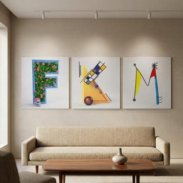 Cess - The Artphabet - Color & Emotion Triptych Edition -