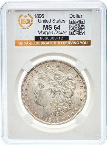 Verenigde Staten. Morgan Dollar 1896 - MS64 (Philadelphia)