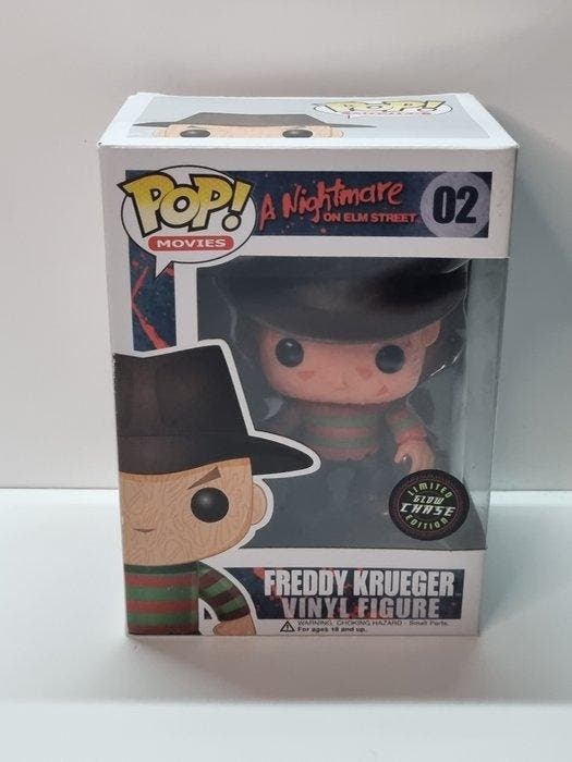 Funko - Funko Pop Movies: 02 Freddy Krueger | Limited, Antiek en Kunst, Antiek | Speelgoed