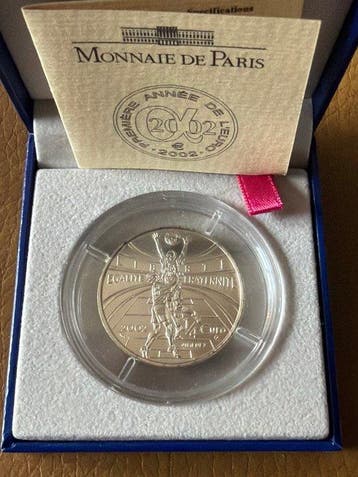 Frankrijk. 1/4 Euro 2002 Allez la France (Zonder