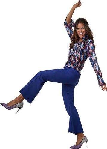 2dekans | Dressforfun Disco queen XXL - verkleedkleding, Ophalen of Verzenden, Zo goed als nieuw