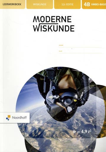 vmbo-b 4b / Moderne Wiskunde / leerwerkboek 9789001885168, Verzenden, Gelezen