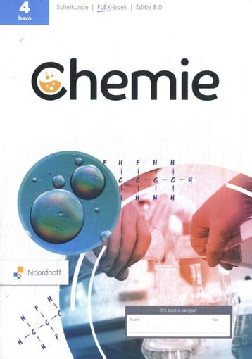 Chemie havo 4 FLEX boek 9789001047092, Boeken, Techniek, Zo goed als nieuw