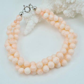 Koraal - Zilver - Armband - CORALLO ROSATO