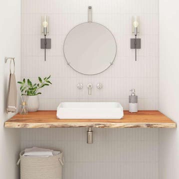 Bureau Blad Acacia 140x60 | 35% Korting | Actie, 100 tot 150 cm, Overige typen, Ophalen of Verzenden, Zo goed als nieuw