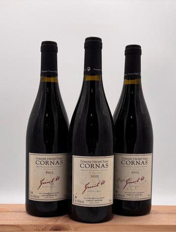 2015 Vincent Paris, Cornas Granit 60 Vieilles Vignes - Rhône, Nieuw