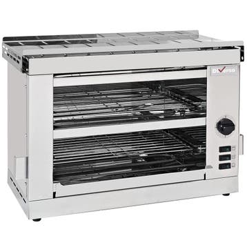 Diverso Salamander/toaster | 2 Etages | 532x255x365mm, Ophalen of Verzenden, Nieuw in verpakking