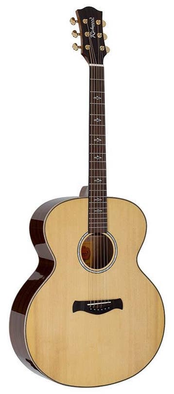 Richwood RJ 27 Richwood Artist Series Jumbo Guitar Natural, Ophalen of Verzenden, Nieuw, Western- of Steelstringgitaar