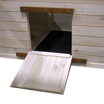 Kippenhok Flamingo Yandan Scandic Wit – Compact Houten Ki., Verzenden, Nieuw, Kippenhok of Kippenren