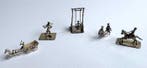 Beeldje - Miniatuur zilver oud Hollands - .925 zilver