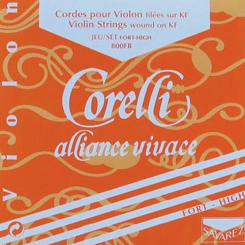 Corelli CO-800-FB violin string set 4/4, heavy, consists of, Muziek en Instrumenten, Ophalen of Verzenden, Nieuw