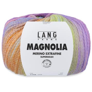 Lang Yarns Magnolia - 06 Unicorn - Merinowol Kettinggaren, Hobby en Vrije tijd, Breien en Haken, Ophalen of Verzenden, Nieuw