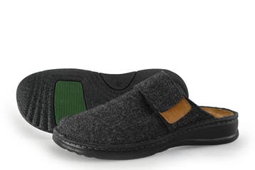 Naturlaufer Pantoffels in maat 40 Grijs, Verzenden, Zo goed als nieuw, Naturlaufer, Pantoffels of Sloffen