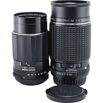 Asahi Pentax Super-Takumar 135mm F3.5 + smc Pentax-M 200mm, Nieuw