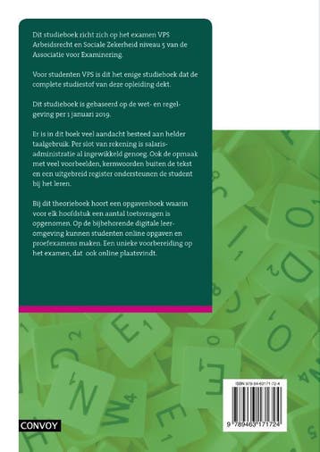 Vakopleiding Payroll Services Theorieboek 2019-2020, Verzenden, Gelezen, D.K. Nijhuis