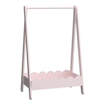 Kindergarderobe Vestnes 99x66x38 cm cotton candy roze [en.ca, Verzenden, Nieuw