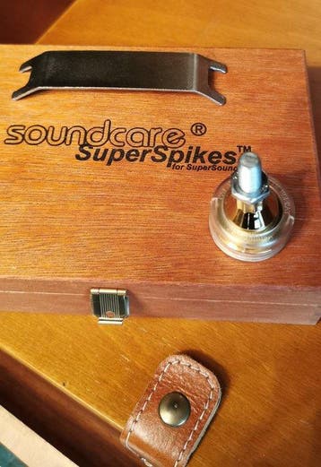 Soundcare - Anti-vibratie platform voor platenspeler (8) -, Nieuw