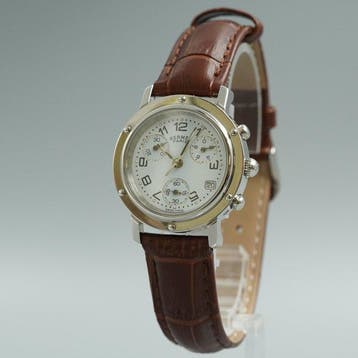 Hermès - Clipper Chronograph - CL1.310 - Dames - 2000-2010, Nieuw