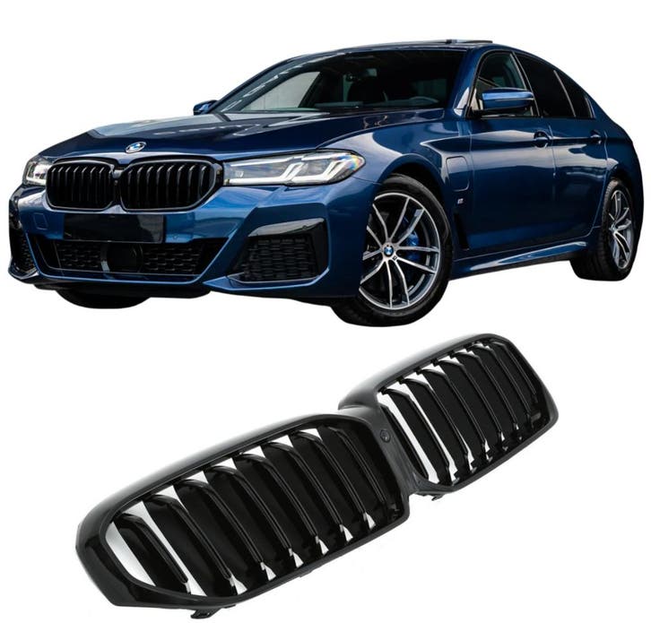 Grillen set | Nieren | BMW | 5-serie G30 LCI-Touring-G31 LCI, Auto-onderdelen, Carrosserie en Plaatwerk, Nieuw, BMW, Verzenden
