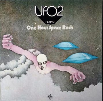 UFO - UFO 2 - Flying - One Hour Space Rock, Ophalen of Verzenden, Gebruikt