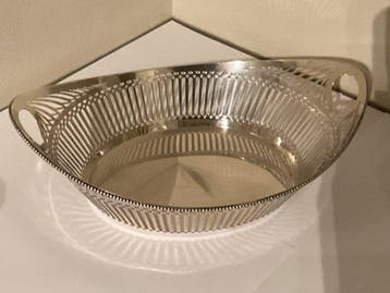 Broodmand - .833 zilver - Zilveren Broodmand