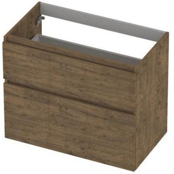 INK - Onderkast 2 Laden Greeploos Hout Decor met Houten, Ophalen of Verzenden, Nieuw