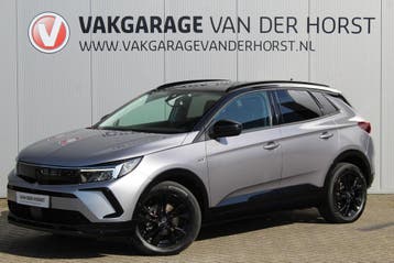 Zakelijke Lease |  Opel Grandland 1.2-130pk Turbo GS-Line., Grandland, Gebruikt, Zwart, Handgeschakeld