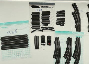 Märklin H0 - Modeltreinsporen (36) - Diverse losse C-rails, Nieuw
