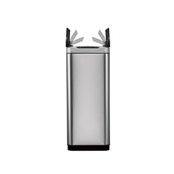 EKO Phantom Sensor Bin 45 ltr - Mat RVS/Zwart, Verzenden, Nieuw