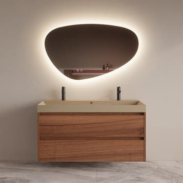 Badmeubelset BWS Riga Met Lako Wastafel Cappuccino 120 cm, Ophalen of Verzenden, Nieuw, Bad