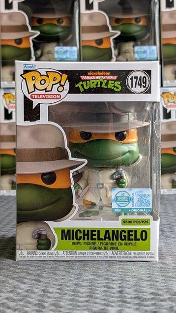 Funko - Funko Pop 10 x | #1749 TMNT Turtles Michelangelo LE