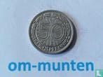 Duitsland - Duitse Rijk 50 reichspfennig 1930 (F), Postzegels en Munten, Munten | Europa | Niet-Euromunten, Verzenden, Duitsland