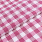 Exclusieve stof TINTO IN FILO 5,00 × 1,40 meter, met ruitjes