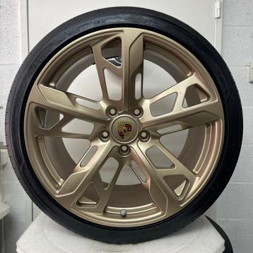 Porsche Taycan /-Cross ORIGINELE 21inch Neo Dyme met banden, Ophalen, Banden en Velgen, Nieuw, 21 inch